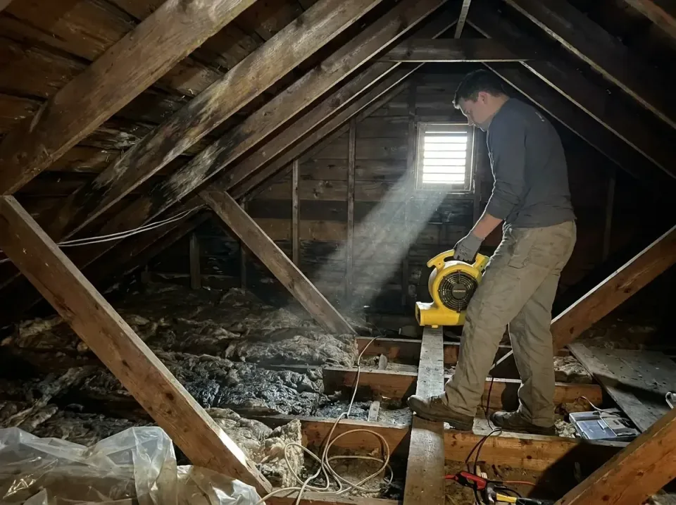 attic-water-damage-drying-proc-007 — frequently asked questions, Emergency Water Extraction & 24/7 Flood Response in Shorewo…